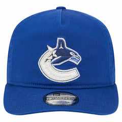 Vancouver Canucks New Era 19TWENTY Adjustable Hat - Blue Hats