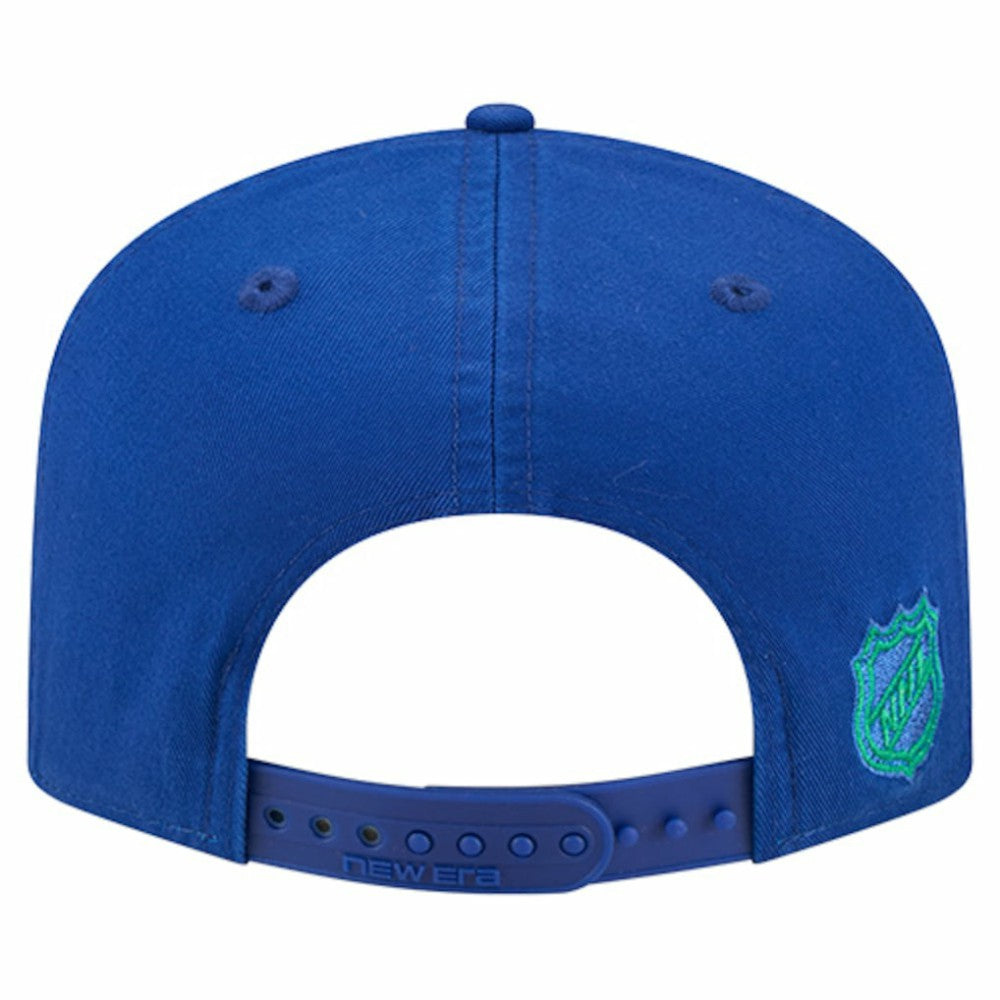 Vancouver Canucks New Era 19TWENTY Adjustable Hat - Blue Hats