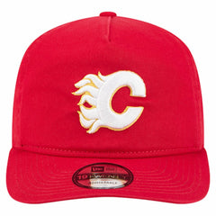 Calgary Flames New Era 19TWENTY Adjustable Hat - Red Hats
