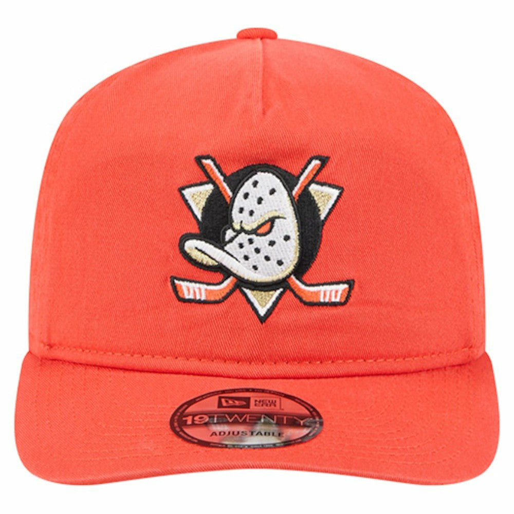 Anaheim Ducks New Era 19TWENTY Adjustable Hat - Orange Hats