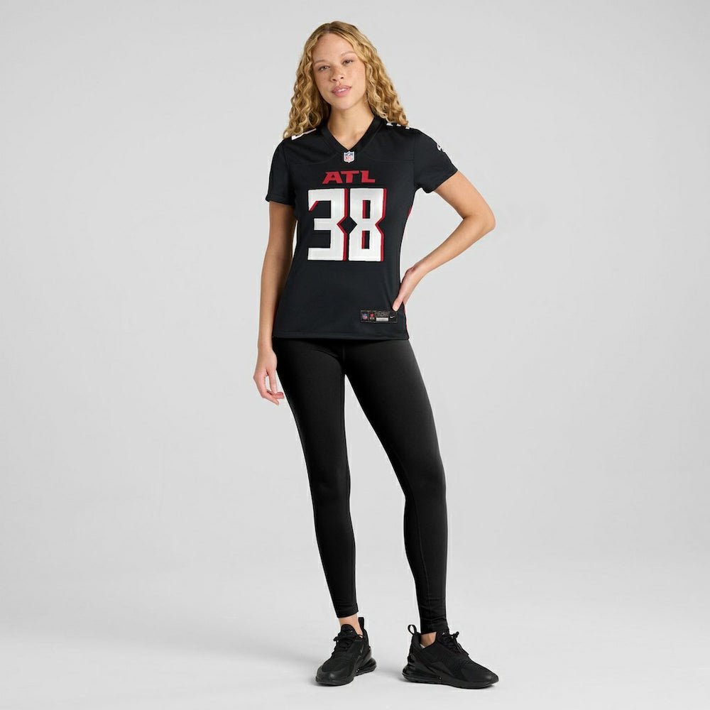 Nathan Carter Atlanta Falcons Women's Team Game Jersey - Black for sale