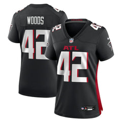 Josh Woods Atlanta Falcons Women's Team Game Jersey - Black online