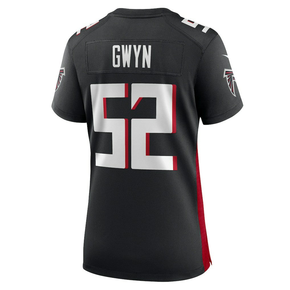 Jovaughn Gwyn Atlanta Falcons Women's Team Game Jersey - Black outlet