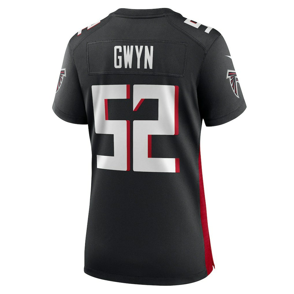 Jovaughn Gwyn Atlanta Falcons Women's Team Game Jersey - Black outlet
