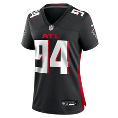 LaCale London Atlanta Falcons Women's Team Game Jersey - Black cheap