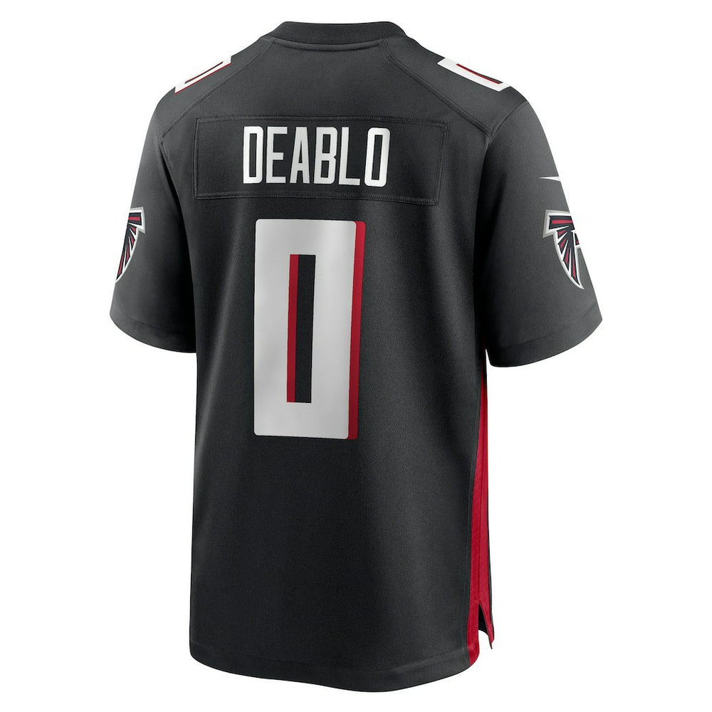 Divine Deablo Atlanta Falcons Team Game Jersey - Black discount