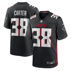 Nathan Carter Atlanta Falcons Team Game Jersey - Black discount