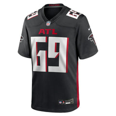 Jack Nelson Atlanta Falcons Team Game Jersey - Black discount