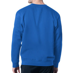 St. Louis Blues Starter Team Grit Graphic Fleece Pullover Sweatshirt - Blue Sweatshirts