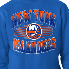 New York Islanders Starter Team Grit Graphic Fleece Pullover Sweatshirt - Royal Sweatshirts