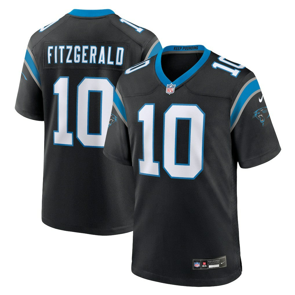 Ryan Fitzgerald Carolina Panthers Team Game Jersey - Black for sale