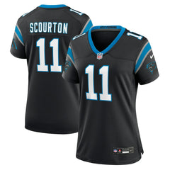 Nic Scourton Carolina Panthers Women's Team Game Jersey - Black on sale