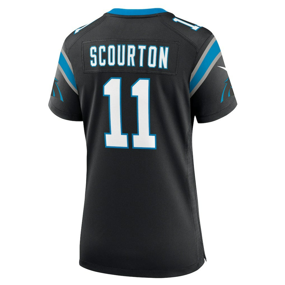 Nic Scourton Carolina Panthers Women's Team Game Jersey - Black on sale