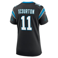 Nic Scourton Carolina Panthers Women's Team Game Jersey - Black on sale
