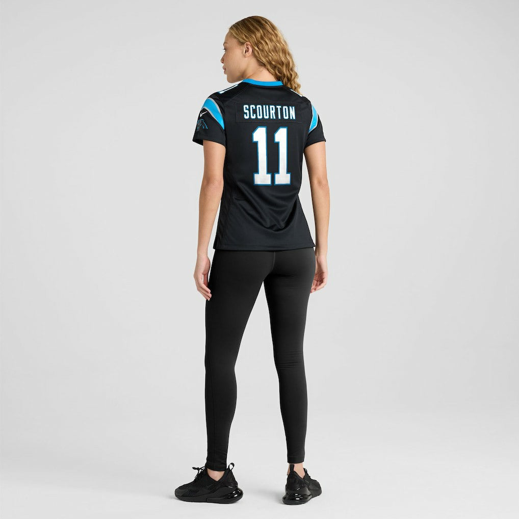 Nic Scourton Carolina Panthers Women's Team Game Jersey - Black on sale