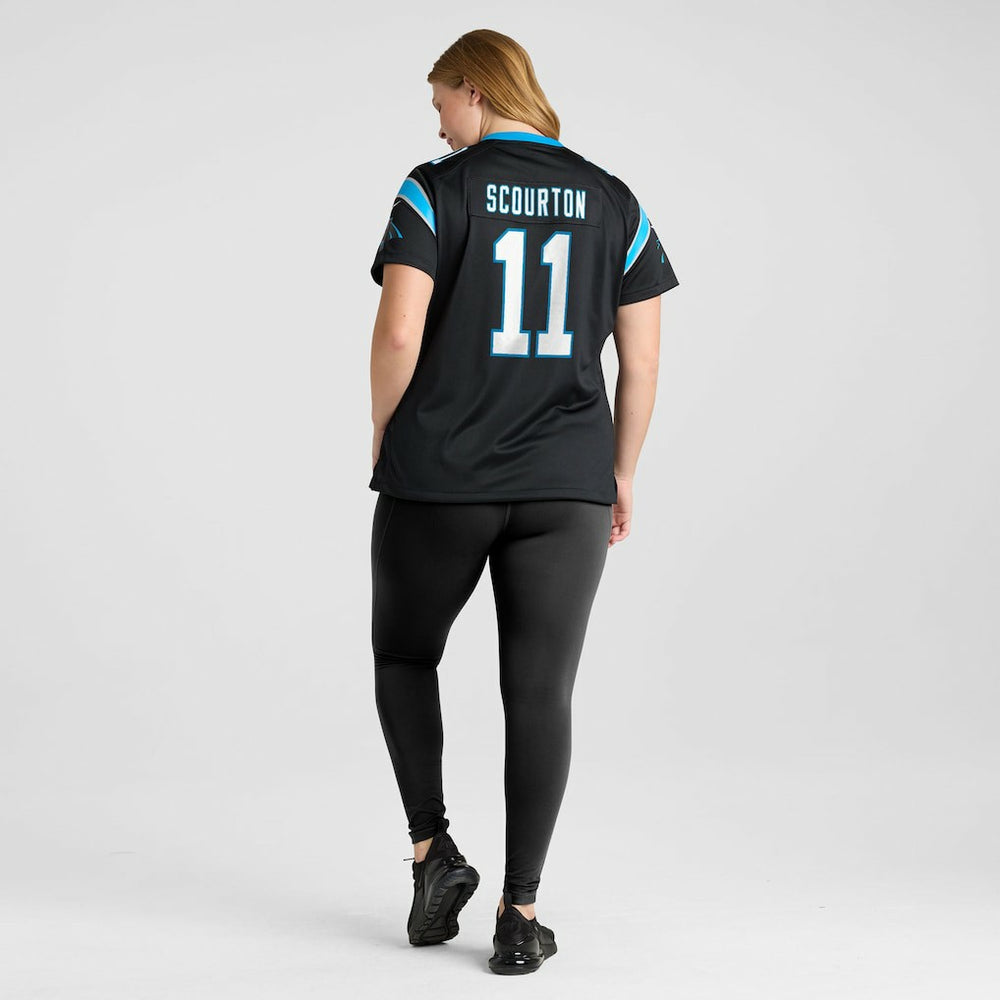 Nic Scourton Carolina Panthers Women's Team Game Jersey - Black on sale