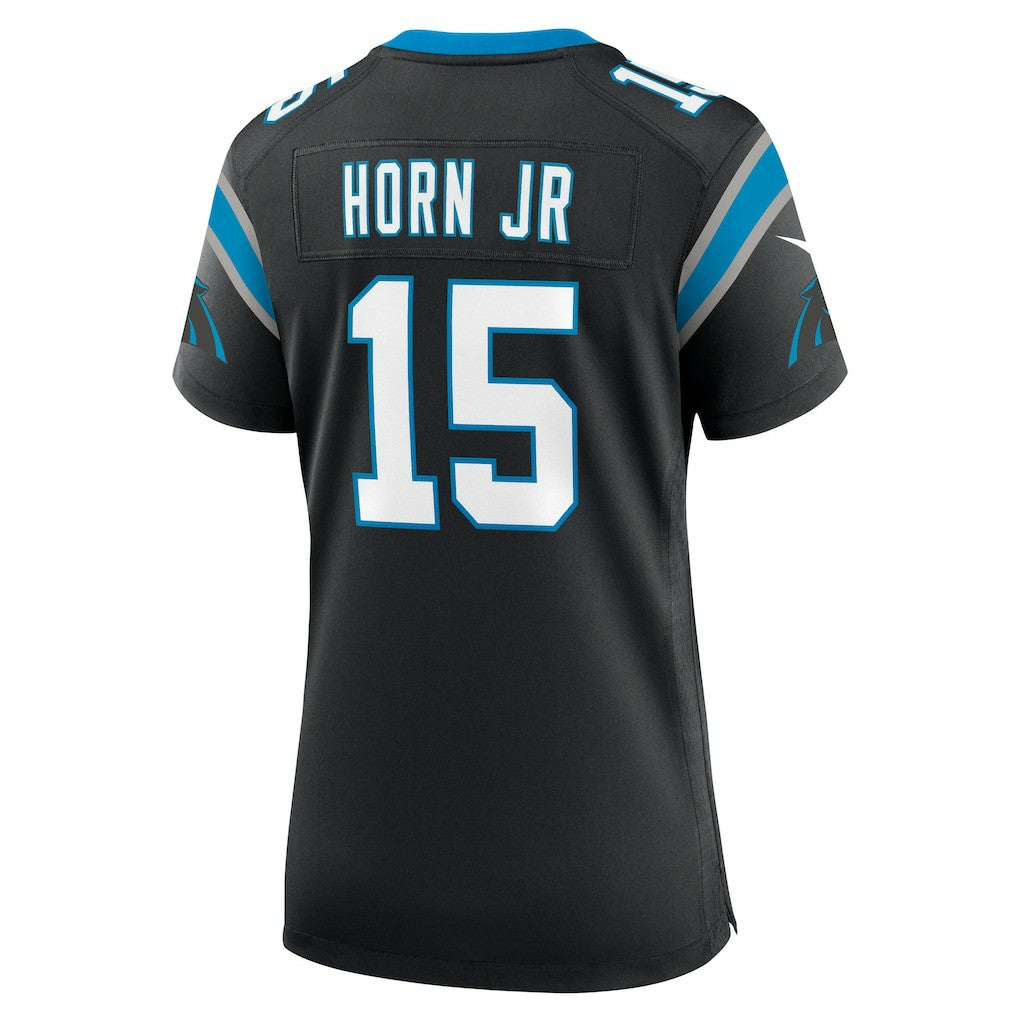 Jimmy Horn Jr Carolina Panthers Women's Team Game Jersey - Black cheap