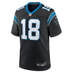Jalen Coker Carolina Panthers Team Game Jersey - Black cheap