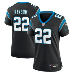 Lathan Ransom Carolina Panthers Women's Team Game Jersey - Black discount