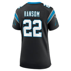 Lathan Ransom Carolina Panthers Women's Team Game Jersey - Black discount