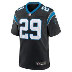 Akayleb Evans Carolina Panthers Team Game Jersey - Black cheap