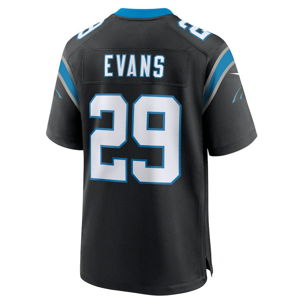 Akayleb Evans Carolina Panthers Team Game Jersey - Black cheap