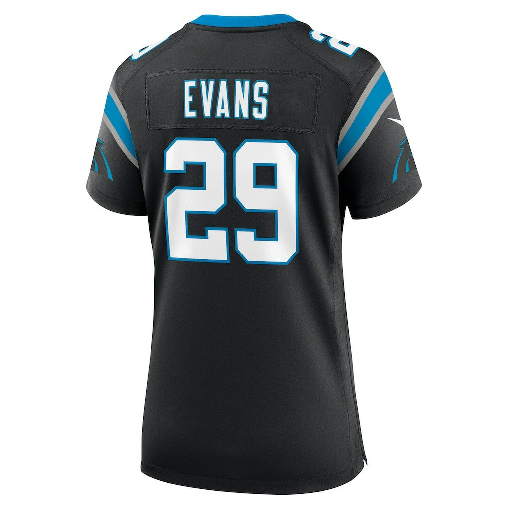 Akayleb Evans Carolina Panthers Women's Team Game Jersey - Black online