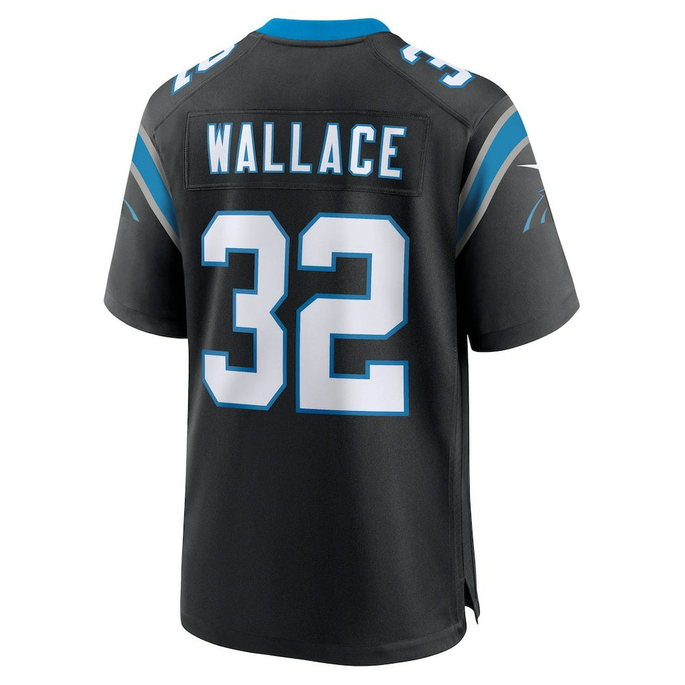 Trevin Wallace Carolina Panthers Team Game Jersey - Black outlet