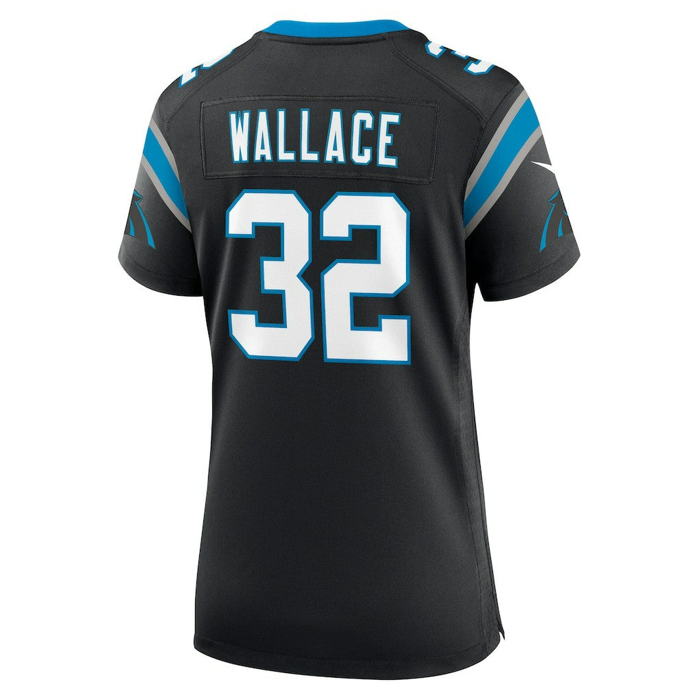 Trevin Wallace Carolina Panthers Women's Team Game Jersey - Black for sale