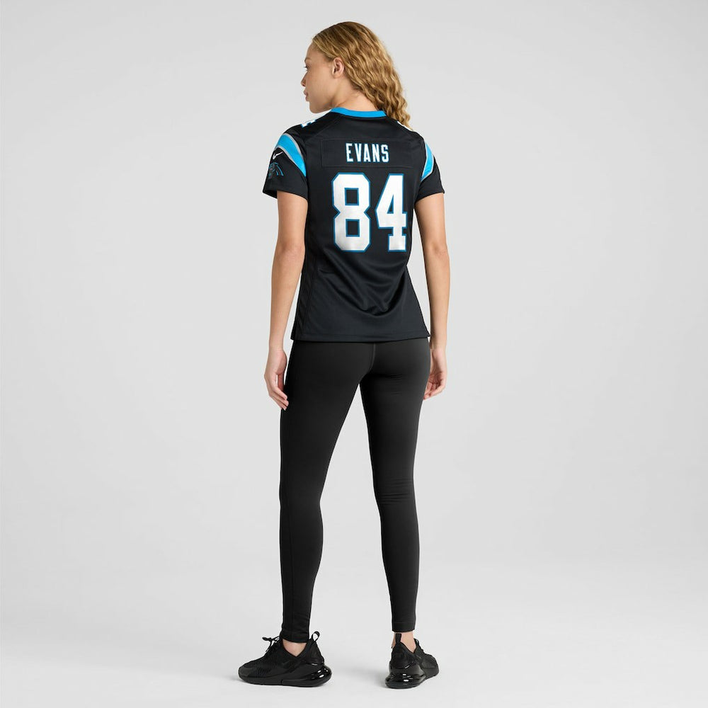 Mitchell Evans Carolina Panthers Women's Team Game Jersey - Black for sale