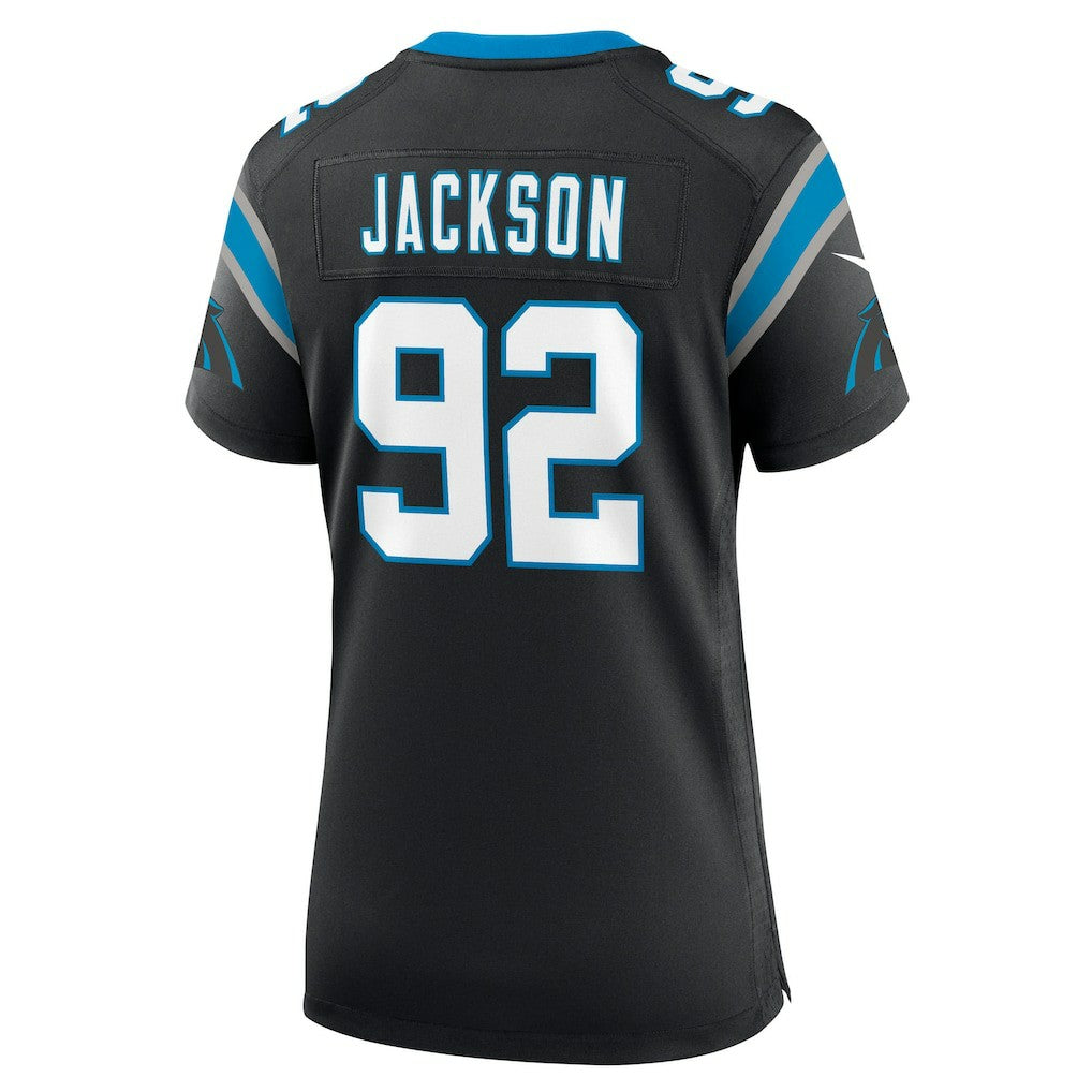 Cam Jackson Carolina Panthers Women's Team Game Jersey - Black discount