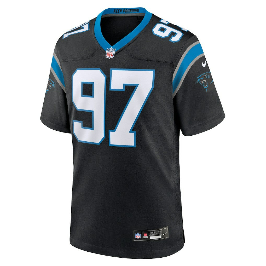 Bobby Brown III Carolina Panthers Team Game Jersey - Black discount