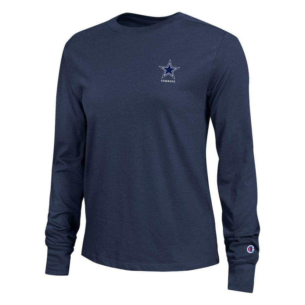 Dallas Cowboys Champion Women's Core Long-Sleeve T-Shirt - Navy for sale