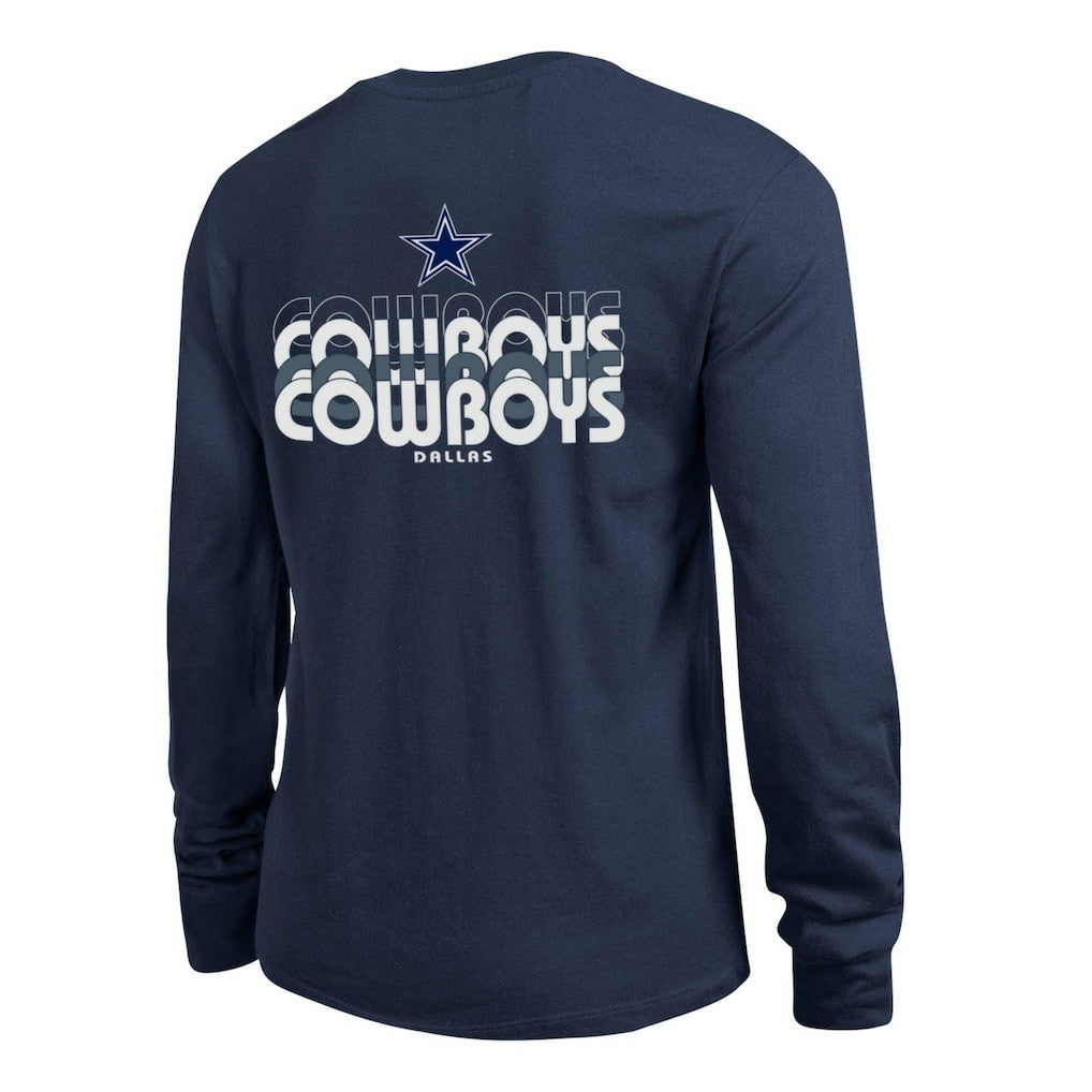 Dallas Cowboys Champion Women's Core Long-Sleeve T-Shirt - Navy for sale