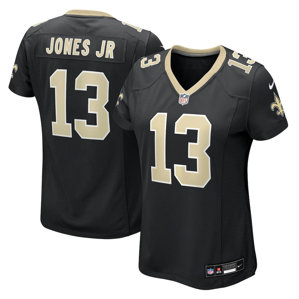 Velus Jones Jr. New Orleans Saints Women's Team Game Jersey - Black cheap