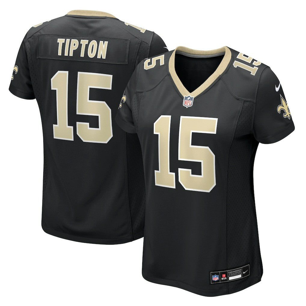Mason Tipton New Orleans Saints Women's Team Game Jersey - Black cheap