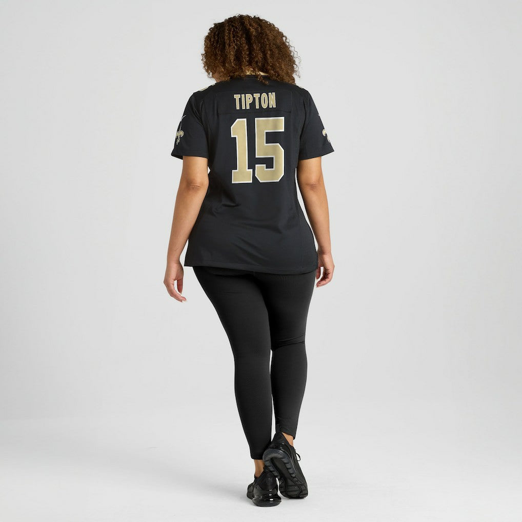 Mason Tipton New Orleans Saints Women's Team Game Jersey - Black cheap