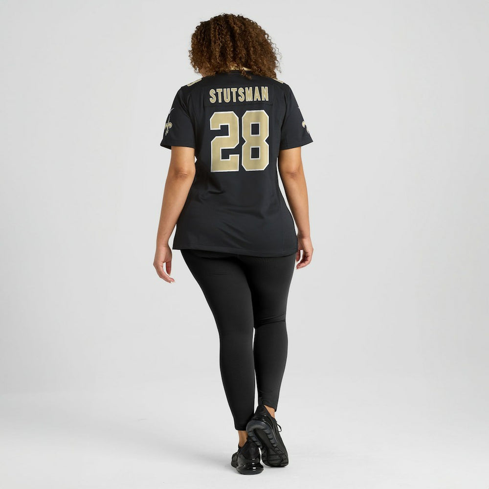 Danny Stutsman New Orleans Saints Women's Team Game Jersey - Black online