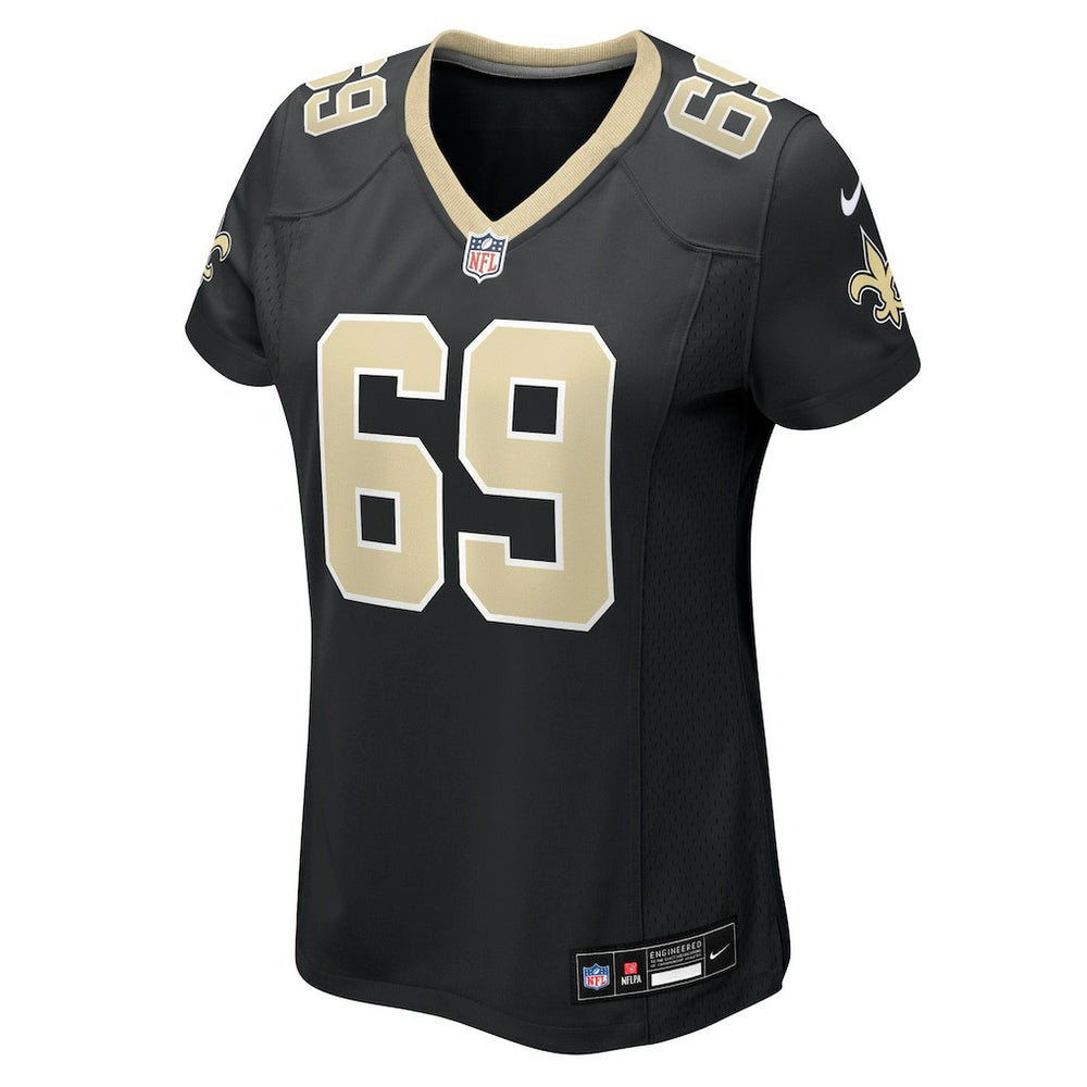 Barry Wesley New Orleans Saints Women's Team Game Jersey - Black cheap