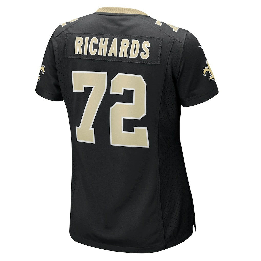 Asim Richards New Orleans Saints Women's Team Game Jersey - Black on sale