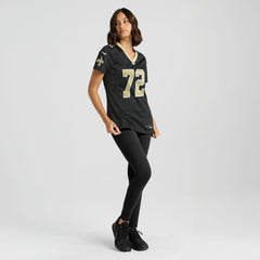 Asim Richards New Orleans Saints Women's Team Game Jersey - Black on sale