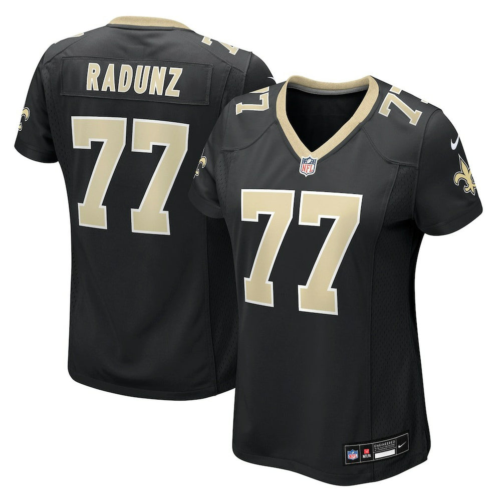 Dillon Radunz New Orleans Saints Women's Team Game Jersey - Black online