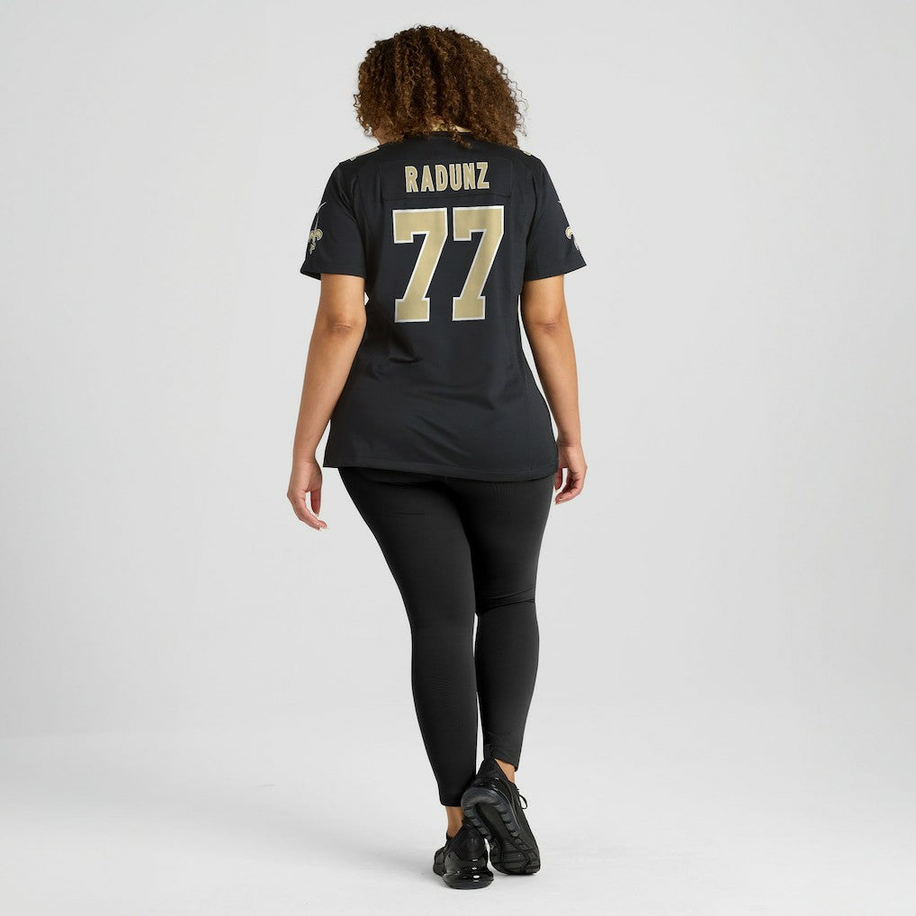 Dillon Radunz New Orleans Saints Women's Team Game Jersey - Black online