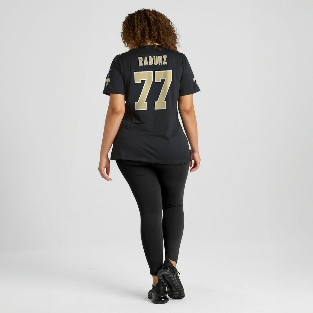 Dillon Radunz New Orleans Saints Women's Team Game Jersey - Black online