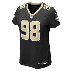 Jonathan Bullard New Orleans Saints Women's Team Game Jersey - Black for sale