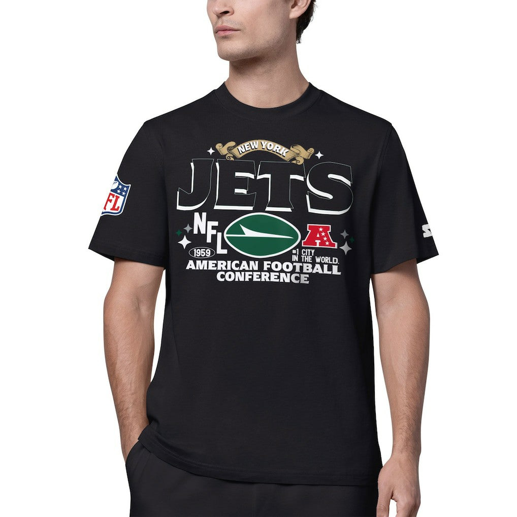 New York Jets Starter AFC T-Shirt - Black cheap