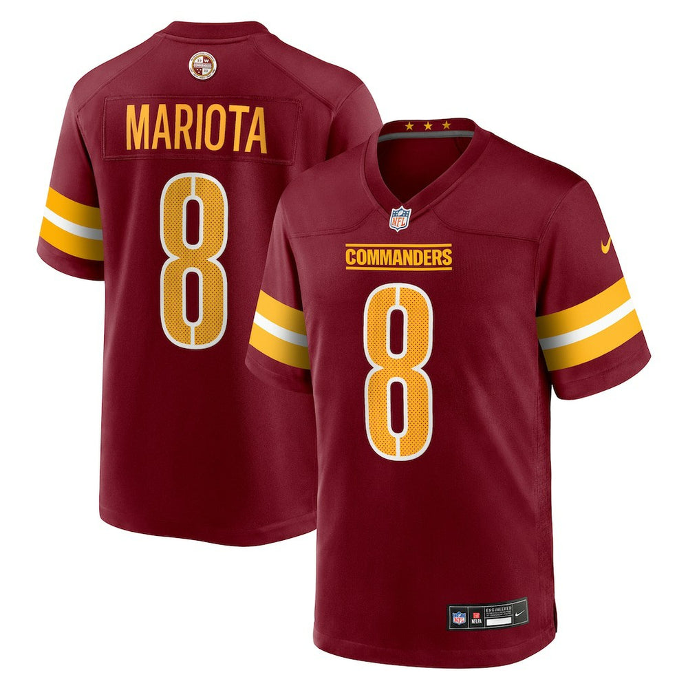 Marcus Mariota Washington Commanders Team Game Jersey - Burgundy on sale