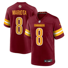 Marcus Mariota Washington Commanders Team Game Jersey - Burgundy on sale