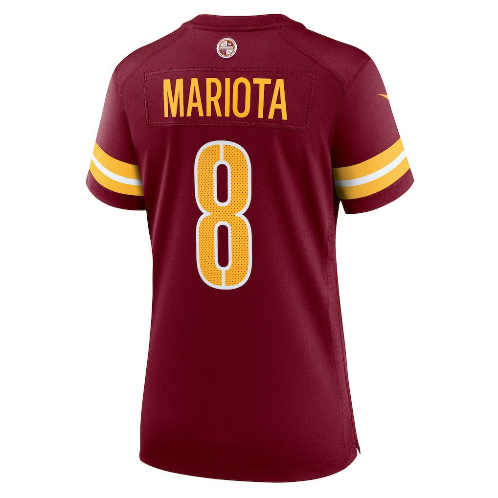 Marcus Mariota Washington Commanders Women's Team Game Jersey - Burgundy for sale
