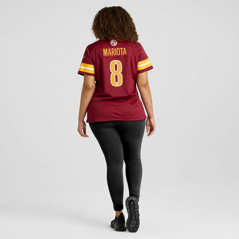 Marcus Mariota Washington Commanders Women's Team Game Jersey - Burgundy for sale
